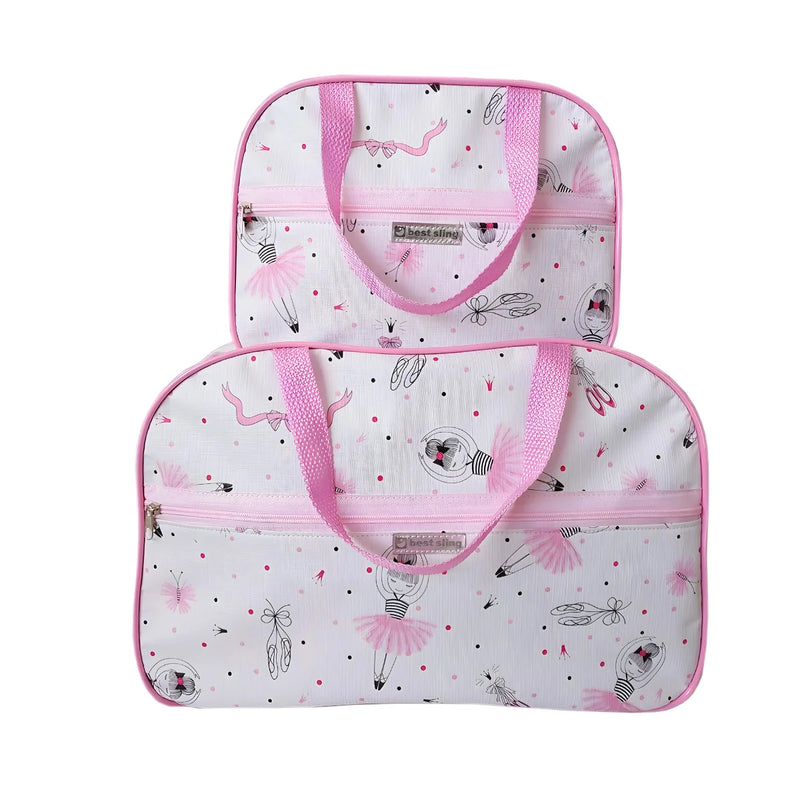 Kit 2 Bolsa Maternidade Bebê Menina - BEST SLING 🌸