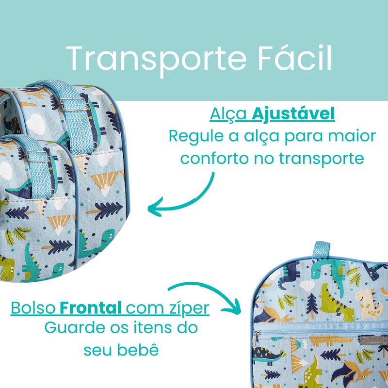 Kit 2 Bolsa Maternidade para Menino - BEST SLING 🦖