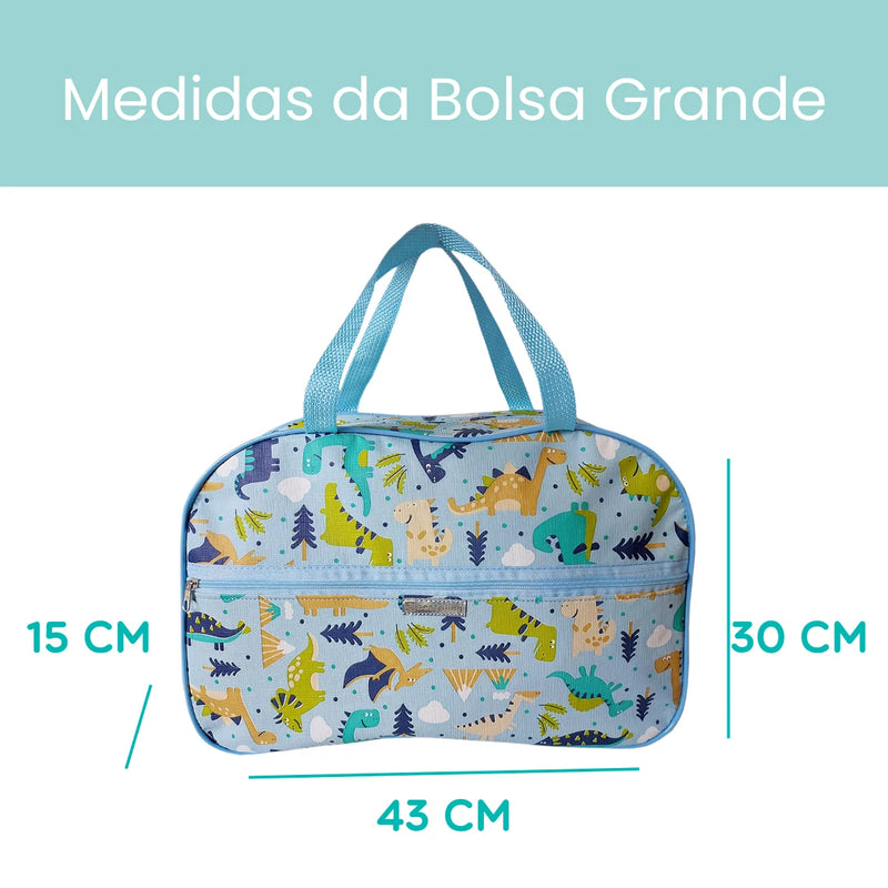 Kit 2 Bolsa Maternidade para Menino - BEST SLING 🦖