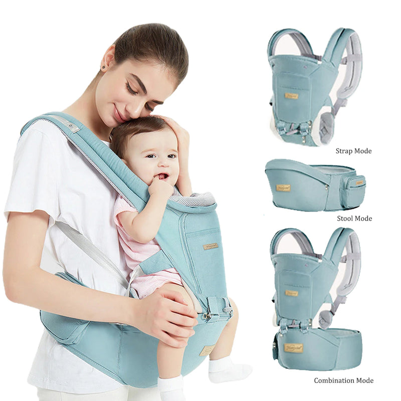 Brastoy Canguru Ergonômico Mochila Infantil Portador Com Assento Hipseat Para Bebê