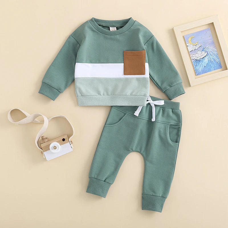 Conjunto de Moletom e Calça! 👶