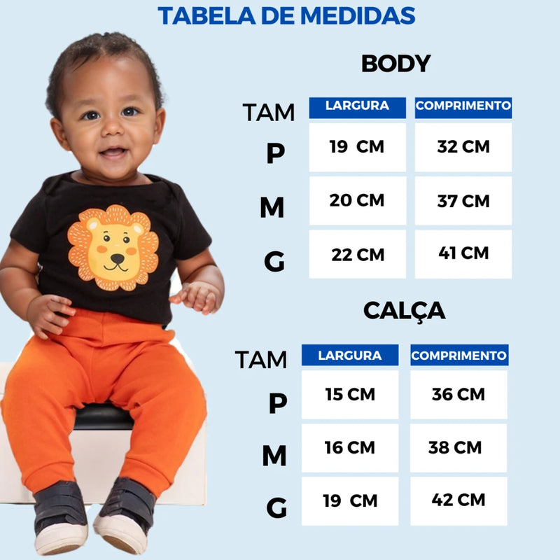 Kit de 12 Peças de Roupas para Bebê Menino