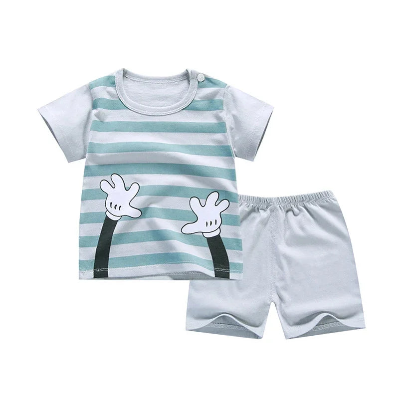 Conjunto de Roupas de Verão para Bebê